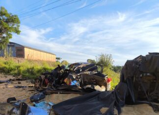 VÍDEO: Câmera de monitoramento registra momento do acidente que vitimou duas pessoas no Oeste Catarinense