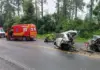 Jovem morre em colisão entre três veículos na BR-470 em Santa Catarina