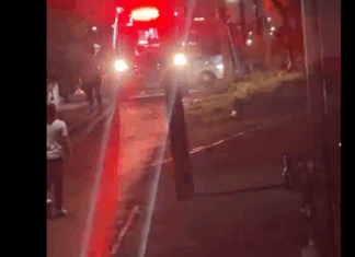 VÍDEO: Motociclista fica ferido após colisão em Chapecó