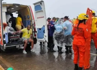 Descarga elétrica durante manifestação de Nikolas Ferreira deixa dezenas de feridos no DF
