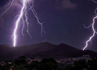 Temporais, granizo e ventos acima de 60 km/h são previstos para SC