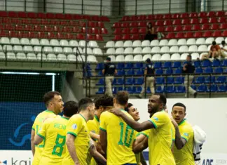 Brasil vence a Venezuela e avança à semifinal da Copa América de Futsal