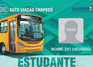 Auto Viação define datas para desbloqueio do cartão de estudante em Chapecó