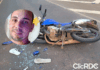 Identificado motociclista que morreu em acidente na SC-480 em Chapecó