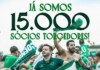 Chapecoense alcança marca histórica de 15 mil sócios torcedores