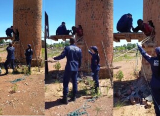 VÍDEO: Homem em situação de rua é resgatado após passar dois dias preso em chaminé no RS