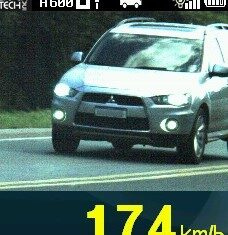 PRF registra veículo a mais que o dobro da velocidade permitida em rodovia de SC