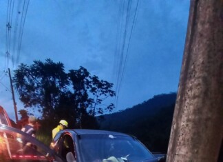 Acidente em Santa Catarina deixa um morto após saída de pista e colisão contra poste