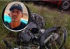 Identificado o jovem motociclista que morreu após saída de pista no Oeste de Santa Catarina