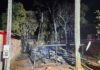Incêndio destrói casa de madeira durante a madrugada no Oeste de SC