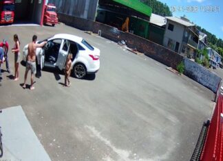 Bombeiros salvam recém-nascida de 9 dias engasgada com leite materno no Oeste de SC