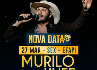 Show do cantor Murilo Huff tem nova data em Chapecó; Confira: