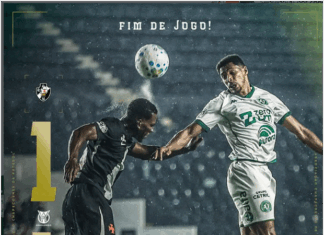 Chapecoense empata diante do Vasco da Gama fora de casa