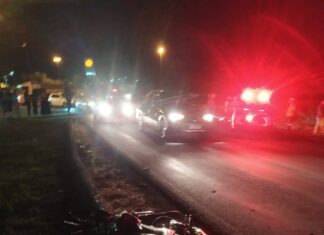 Homem morre e criança fica ferida em colisão na BR-282