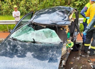 Bombeiros divulgam novos detalhes sobre colisão que deixou uma pessoa morta em Chapecó