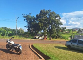 Falta de atenção dos motoristas causa acidente com ferido no Oeste de SC