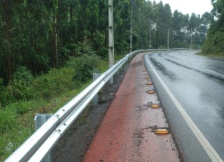 Prefeitura de Chapecó instala 2 mil metros de defensas metálicas e investe R$ 450 mil em segurança viária