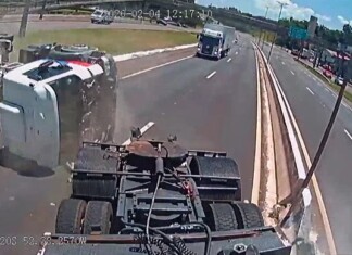 Motorista que causou acidente em rodovia de Chapecó é localizado e conduzido à DP