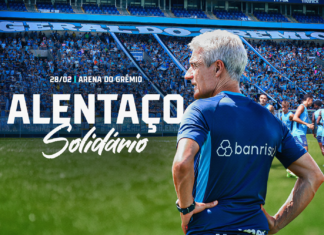 Grêmio realiza Alentaço Solidário neste sábado