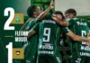 Nos ultimos minutos Chape marca gol da vitória contra São Bernardo, e começa campeonato com pé direito