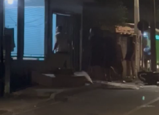 VÍDEO: Briga entre vizinhos termina com homem esfaqueado e mobiliza grande aparato policial