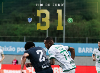 Chapecoense perde por 3 a 1 para o Barra na primeira final do Catarinense