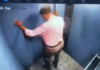 VÍDEO: Homem escapa por pouco de ser esmagado por elevador com defeito