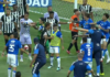 Briga após o apito final deixa 23 expulsos em decisão do Campeonato Mineiro