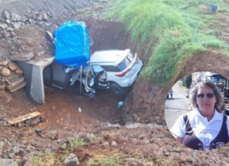 Identificada idosa que morreu em grave acidente no Oeste de SC