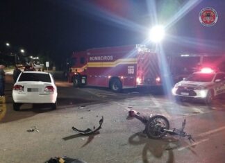 Jovem de 18 anos fica gravemente ferido em colisão frontal no Oeste de SC