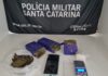Polícia apreende adolescente por tráfico e encontra grande quantidade de drogas no Oeste de SC