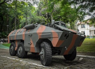 Polícia Militar de SC coloca blindado Urutu em operação