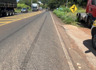 Colisão traseira é registrada em rodovia do Oeste de SC