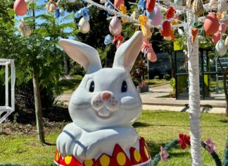 Ecoparque de Chapecó reabre com decoração inédita de Páscoa neste domingo