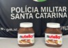 Homem é detido com produtos furtados, incluindo potes de Nutella no Oeste Catarinense
