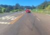 Velocidade elevada é possível causa de acidente que vitimou criança no Oeste de SC