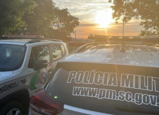 Foragido por roubo qualificado é capturado pela PM no Oeste de SC