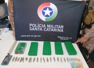 Jovem é presa com mais de 4,6 kg de maconha escondidos em geladeira em Chapecó