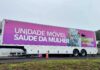 No Oeste Catarinense, Carreta da Saúde da Mulher realiza exames em pacientes da região