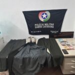 Assalto a posto termina com dois detidos após o crime no Oeste Catarinense