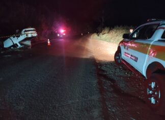 Jovem morre após colisão e capotamento no Oeste de SC