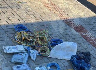 Homem é detido após invadir construção e furtar fios e ferramentas em Chapecó