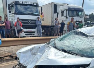 Motociclista morre em acidente envolvendo carro e moto em Chapecó