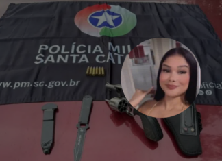 Identificada jovem morta a facadas em Chapecó