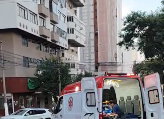 VÍDEO: Idosa de 81 anos é atropelada na faixa de pedestres na Avenida Getúlio Vargas, em Chapecó