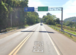 Pare e siga na BR-282 altera trânsito no Oeste Catarinense