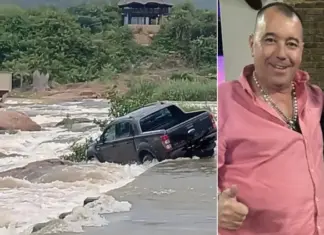 Helicóptero remove crocodilo e polícia encontra restos mortais de empresário desaparecido
