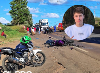 Identificado jovem que morreu em grave acidente no Oeste Catarinense