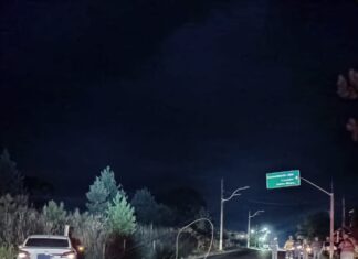 Motorista colide contra poste de alta tensão durante a madrugada no Oeste Catarinense