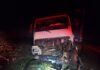 Colisão entre caminhões deixa veículos danificados em rodovia do Oeste Catarinense